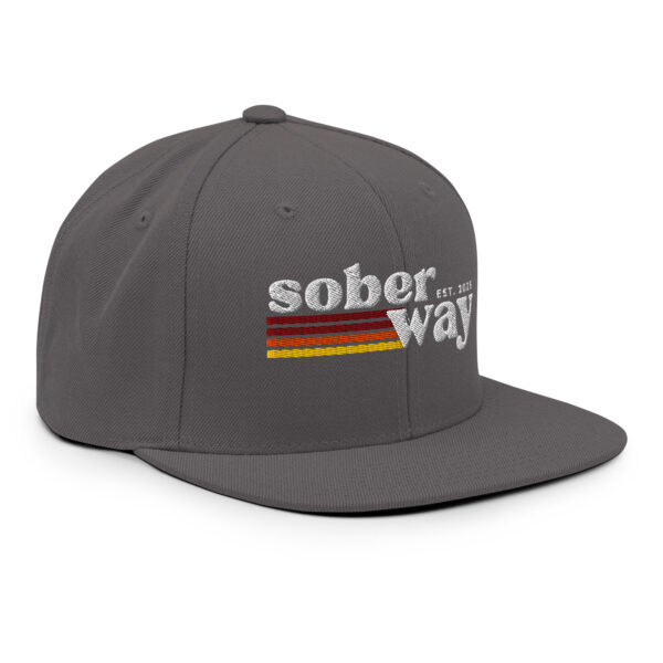 Sober Way Snapback Hat - Image 29