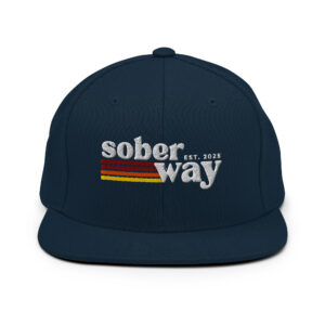 Sober Way Snapback Hat