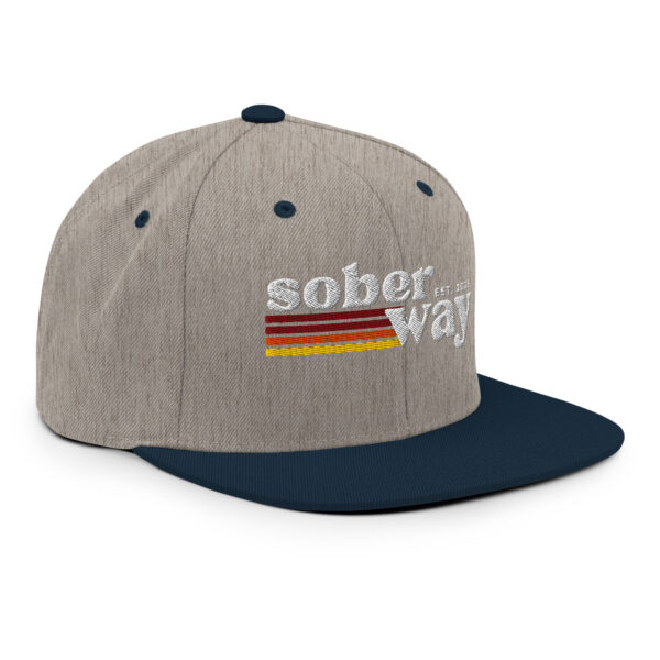 Sober Way Snapback Hat - Image 38