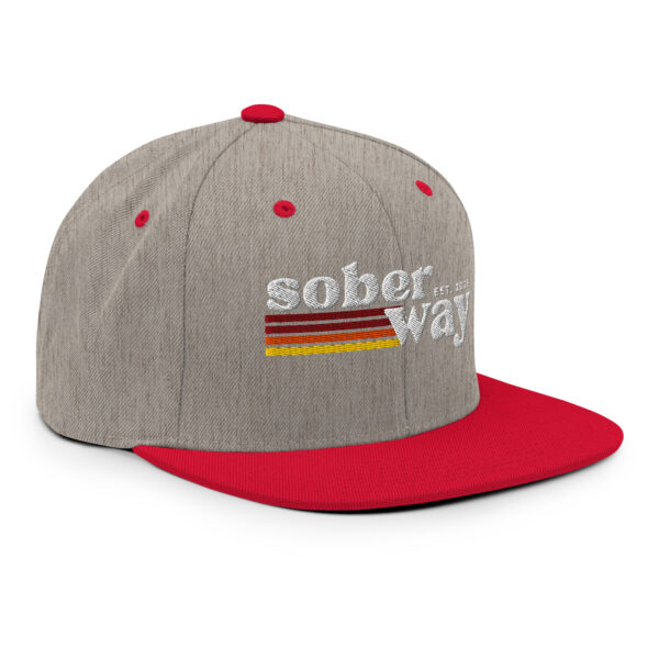 Sober Way Snapback Hat - Image 41