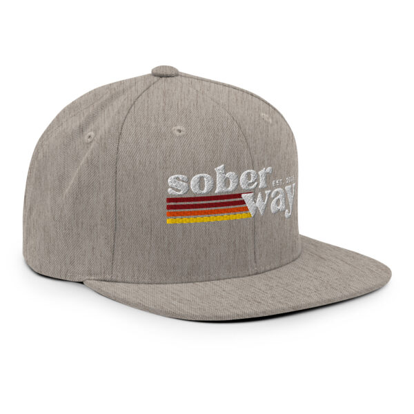 Sober Way Snapback Hat - Image 44
