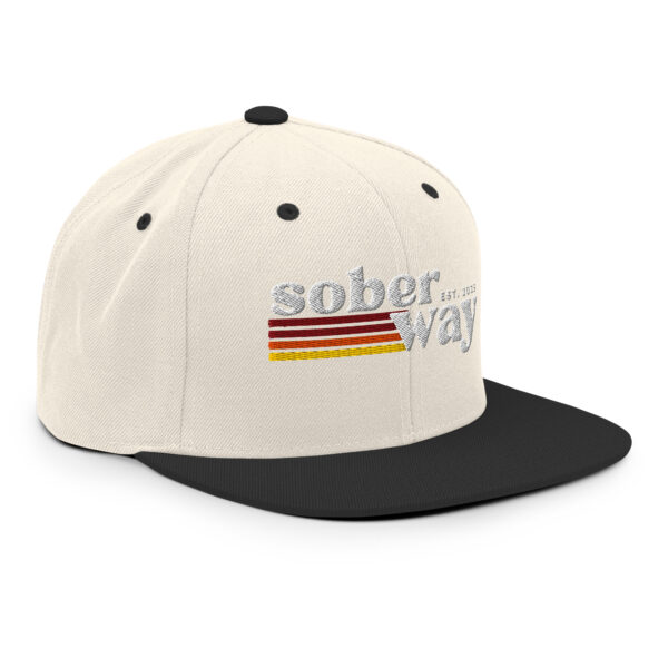 Sober Way Snapback Hat - Image 47
