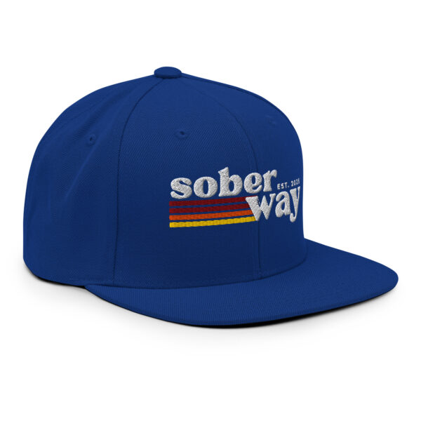 Sober Way Snapback Hat - Image 14