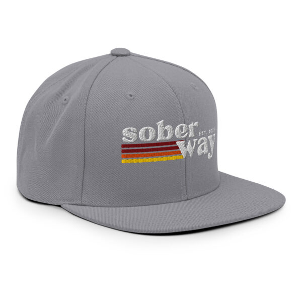 Sober Way Snapback Hat - Image 32
